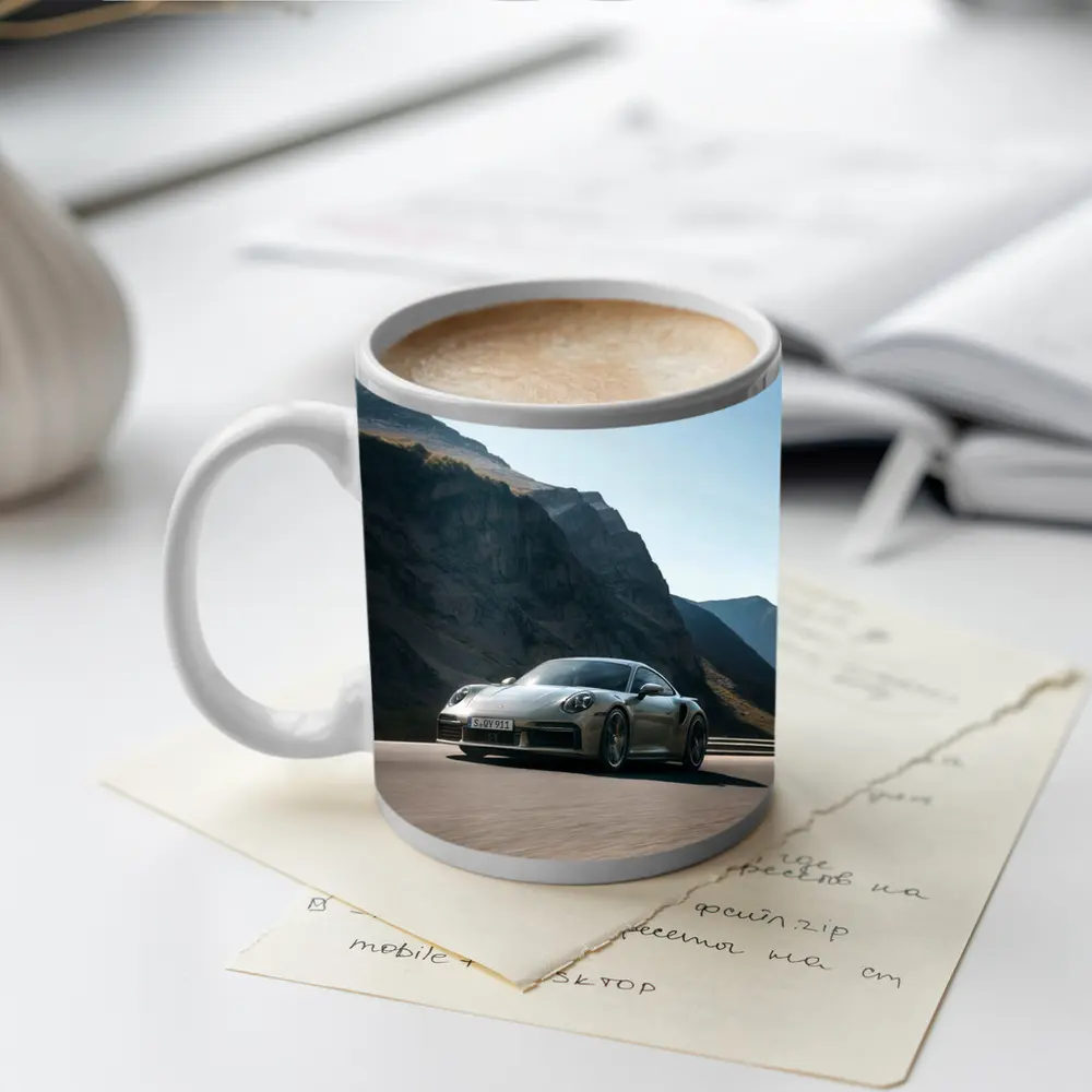 Porsche 911 Turbo S Mountain Road Drive – Mugs