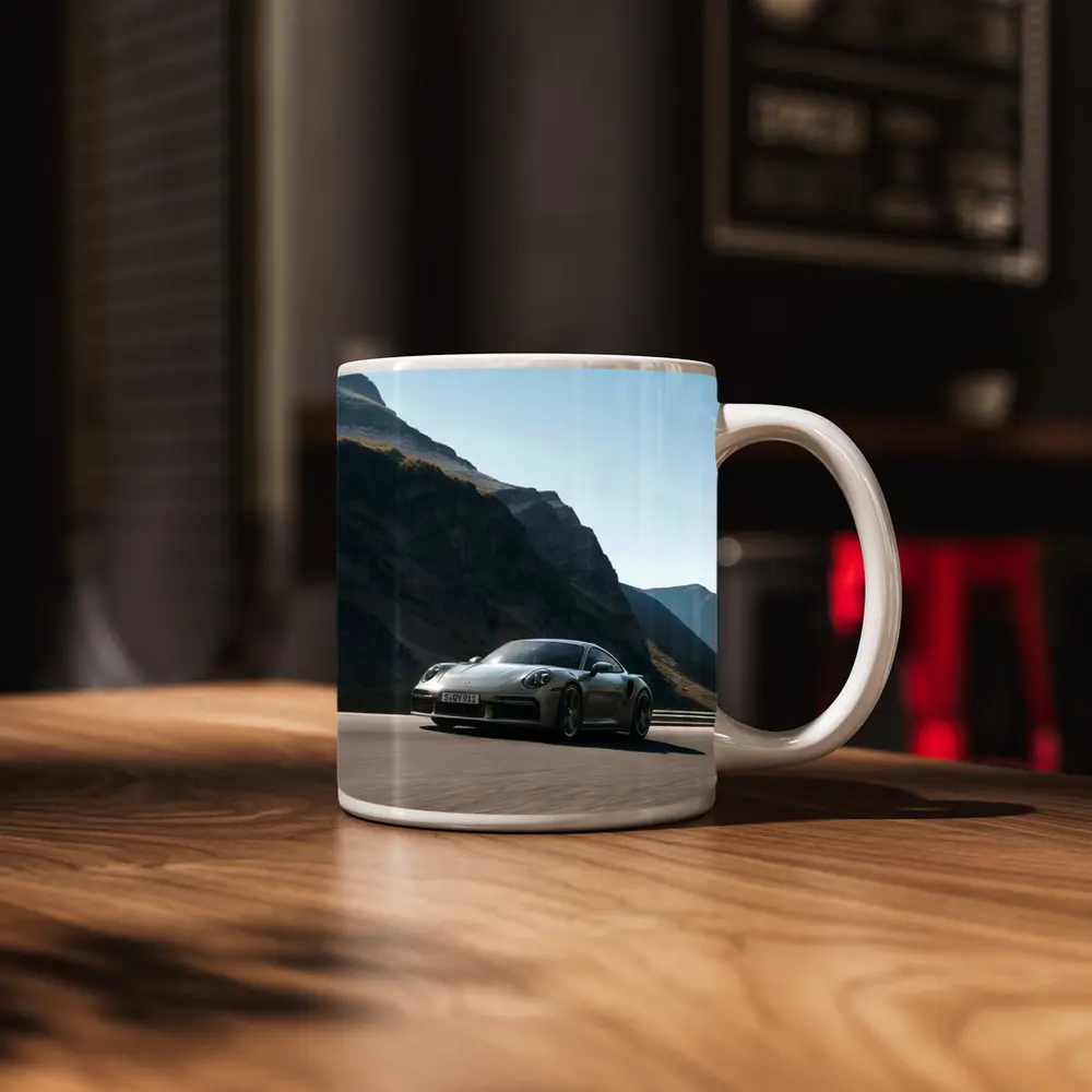 Porsche 911 Turbo S Mountain Road Drive – Mugs