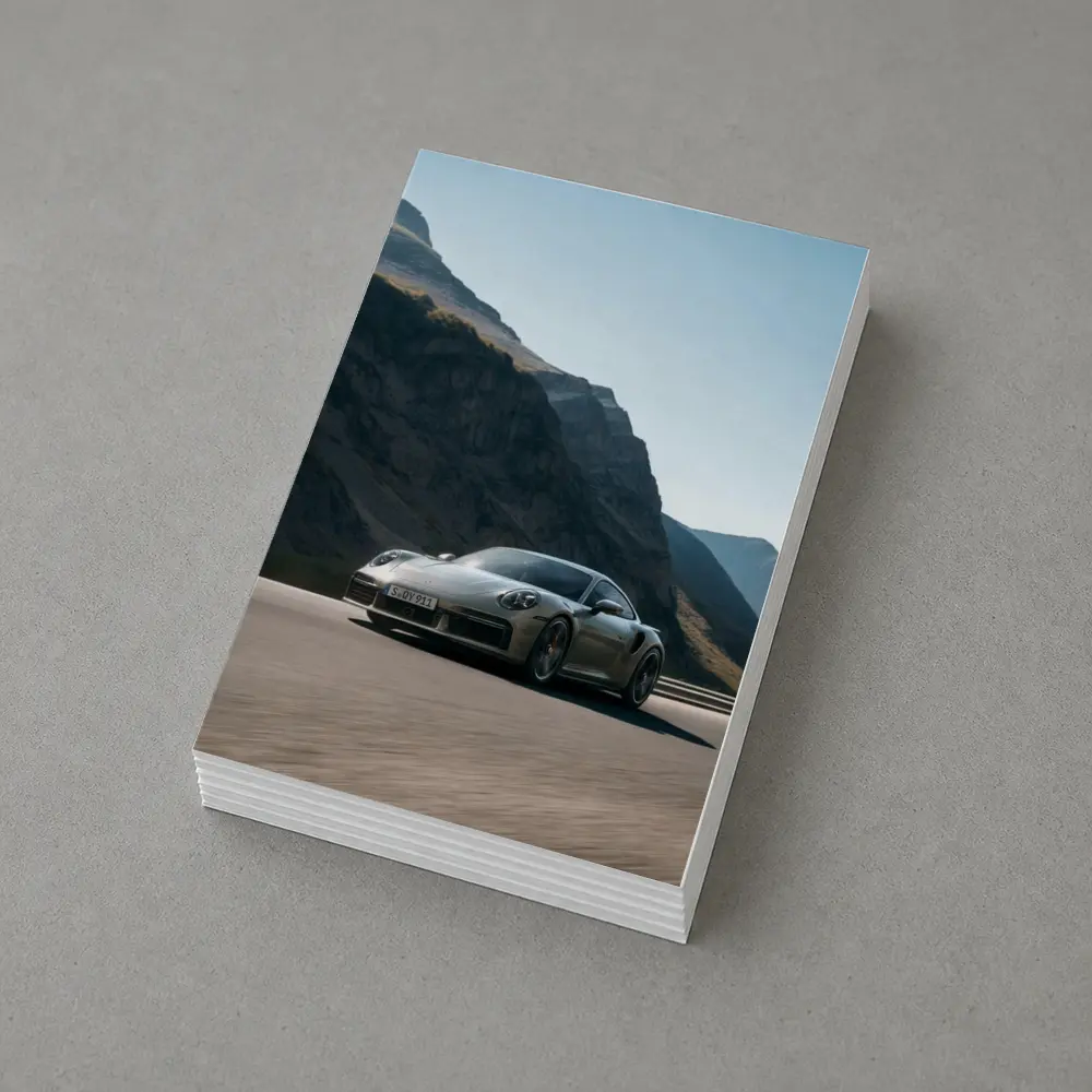 Porsche 911 Turbo S Mountain Road Drive – Postcards