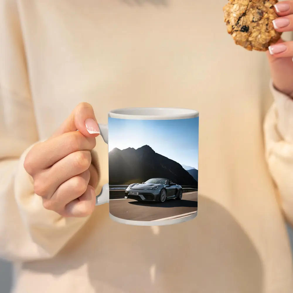 Porsche Boxster Spyder Mountain Road Drive – Mugs