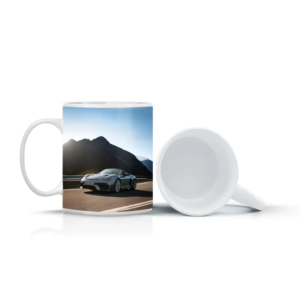 Porsche Boxster Spyder Mountain Road Drive – Mugs
