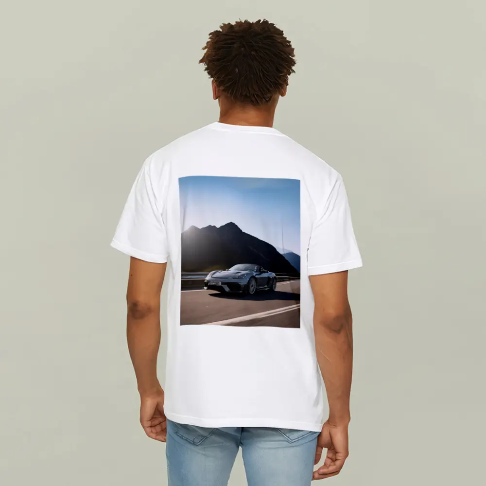 Porsche Boxster Spyder Mountain Road Drive – T-Shirts