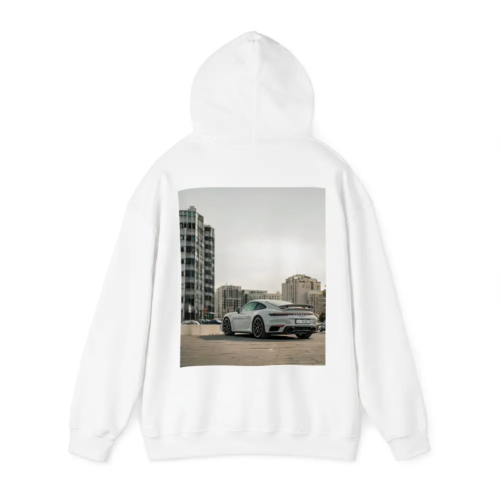 Porsche 911 Turbo S Grey City Street – Hoodies
