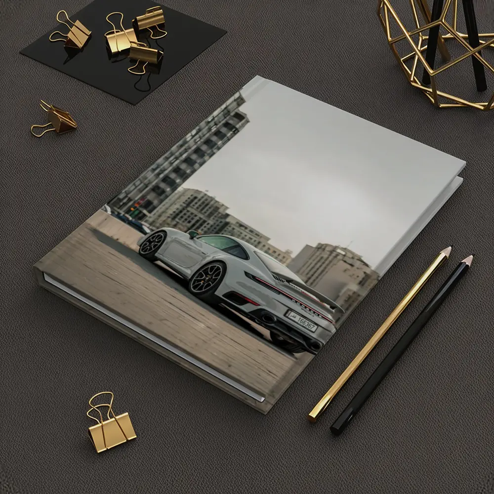 Porsche 911 Turbo S Grey City Street – Notebooks