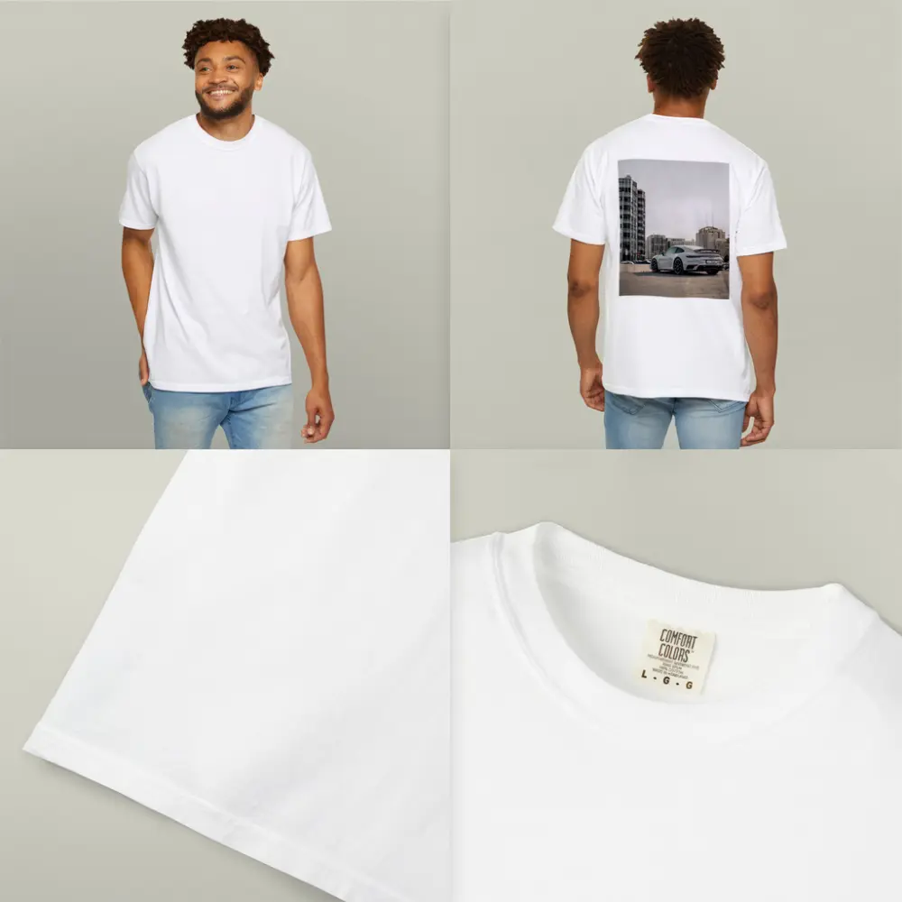 Porsche 911 Turbo S Grey City Street – T-Shirts