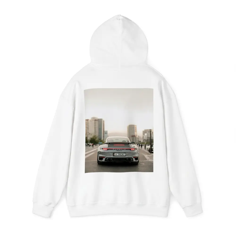 Porsche 911 Turbo S Grey City Street – Hoodies