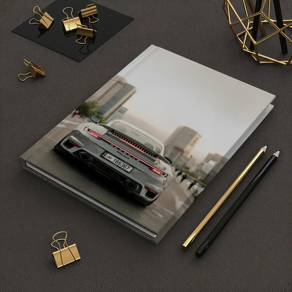 Porsche 911 Turbo S Grey City Street – Notebooks