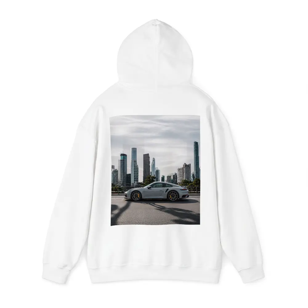 Porsche 911 Turbo S City Skyline – Hoodies