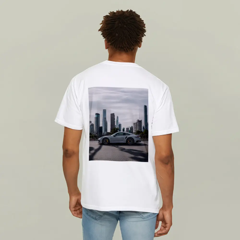Porsche 911 Turbo S City Skyline – T-Shirts