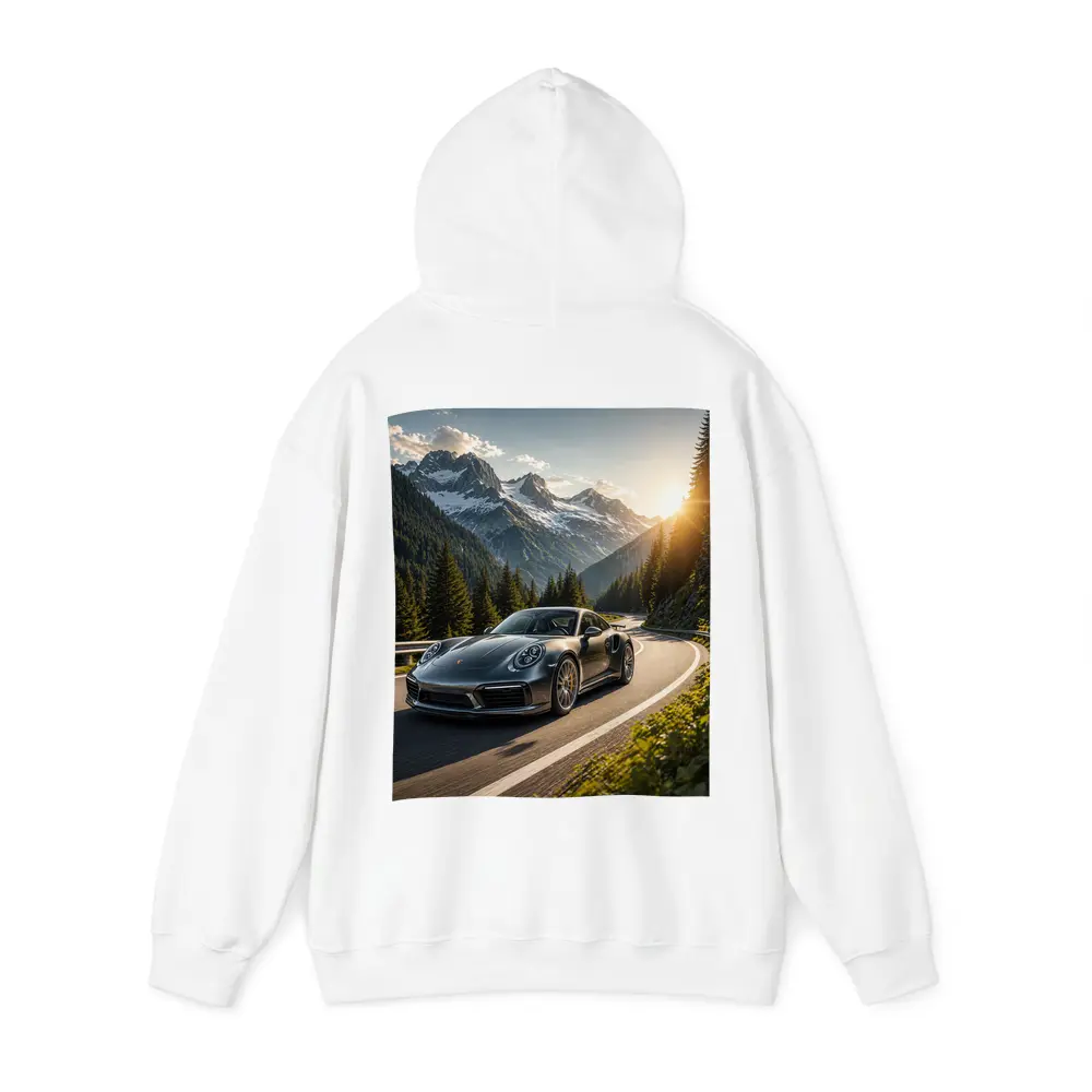 Porsche 911 Turbo S Mountain Road Drive – Hoodies