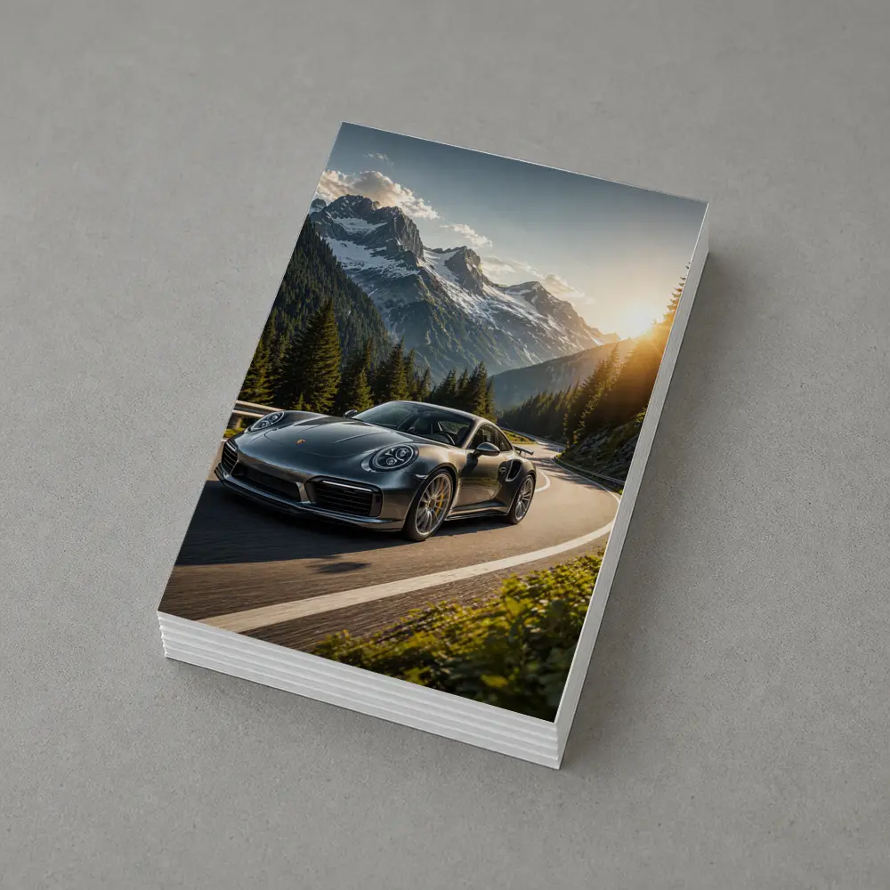 Porsche 911 Turbo S Mountain Road Drive – Postcards