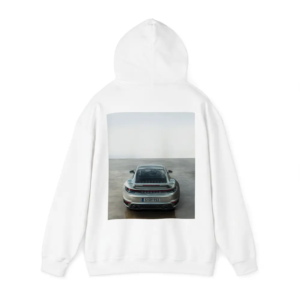 Porsche 911 Turbo S Rear Parking Lot – Hoodies