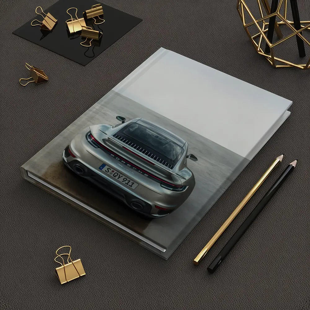 Porsche 911 Turbo S Rear Parking Lot – Notebooks