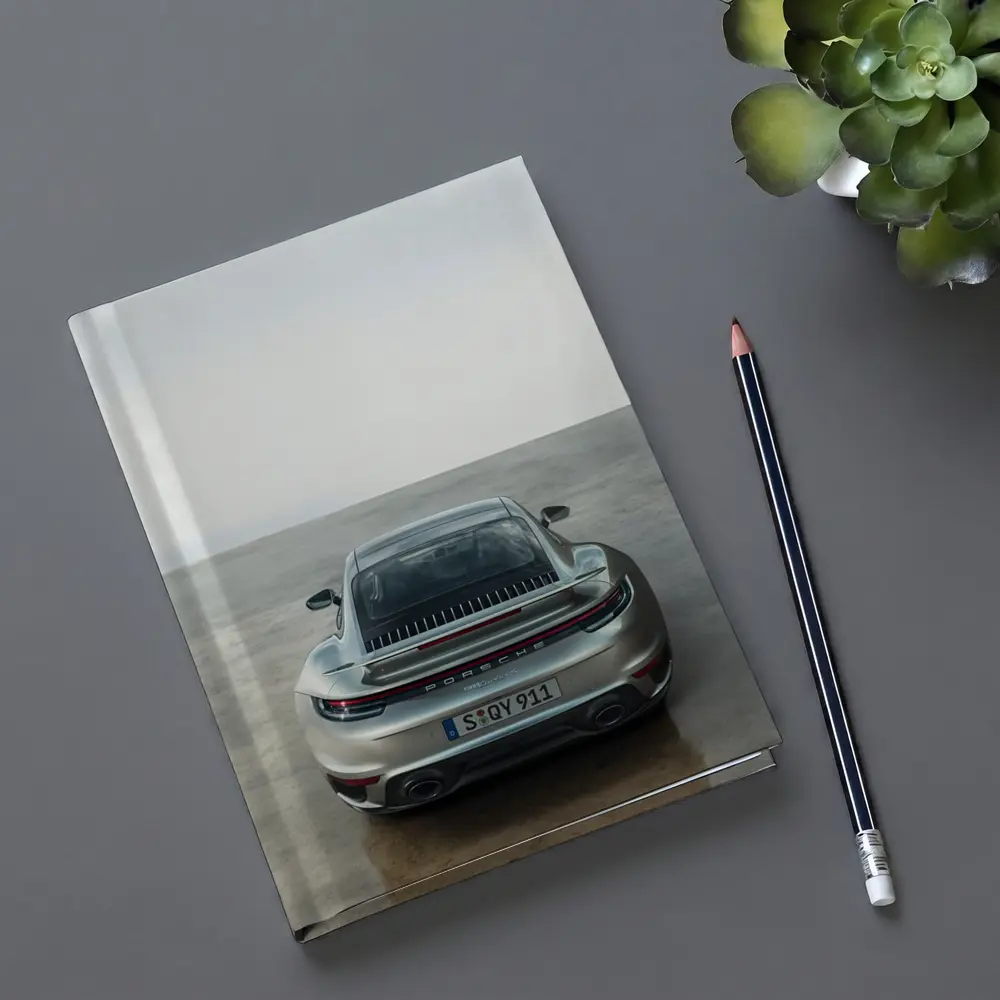 Porsche 911 Turbo S Rear Parking Lot – Notebooks