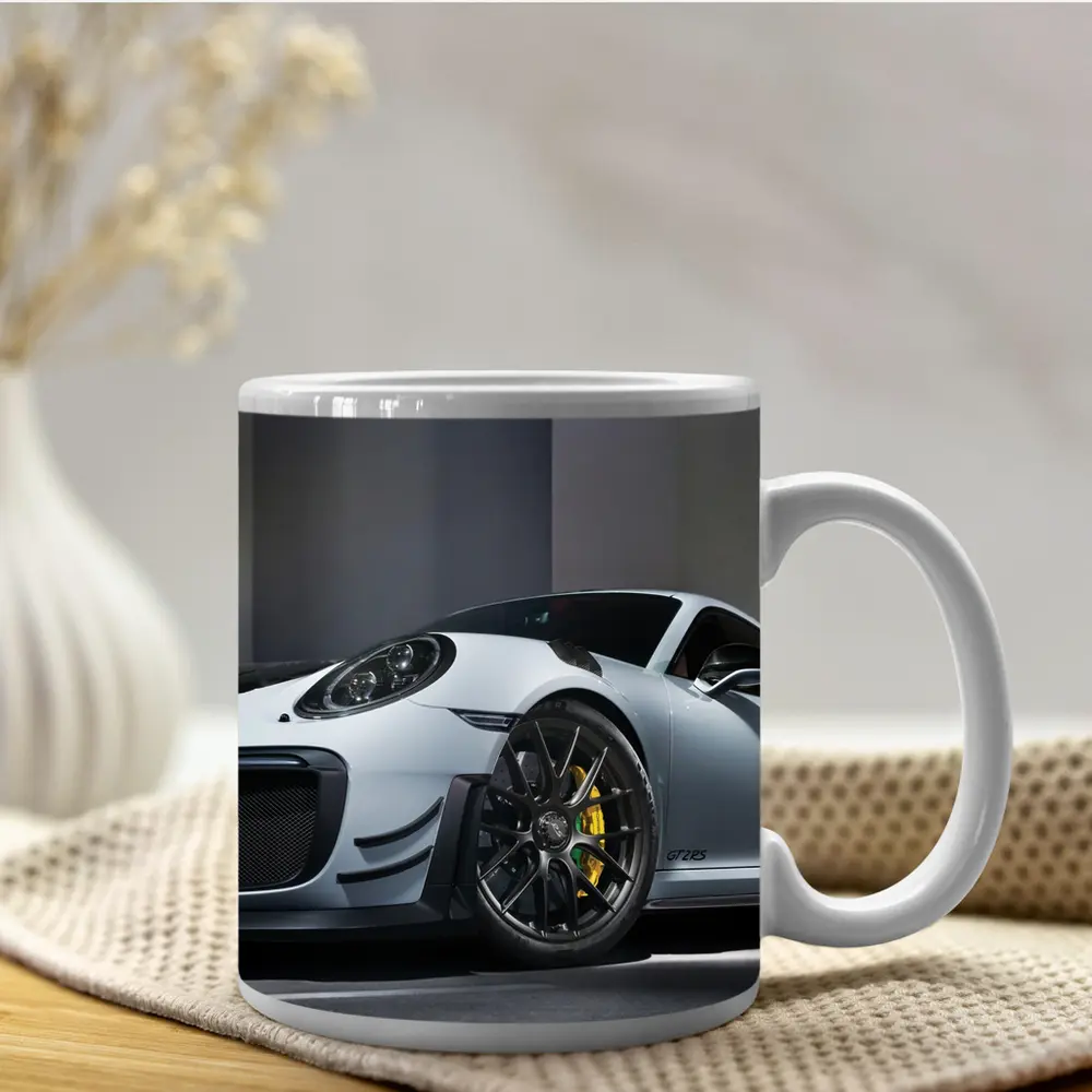 Porsche 911 GT2 RS Silver Garage – Mugs