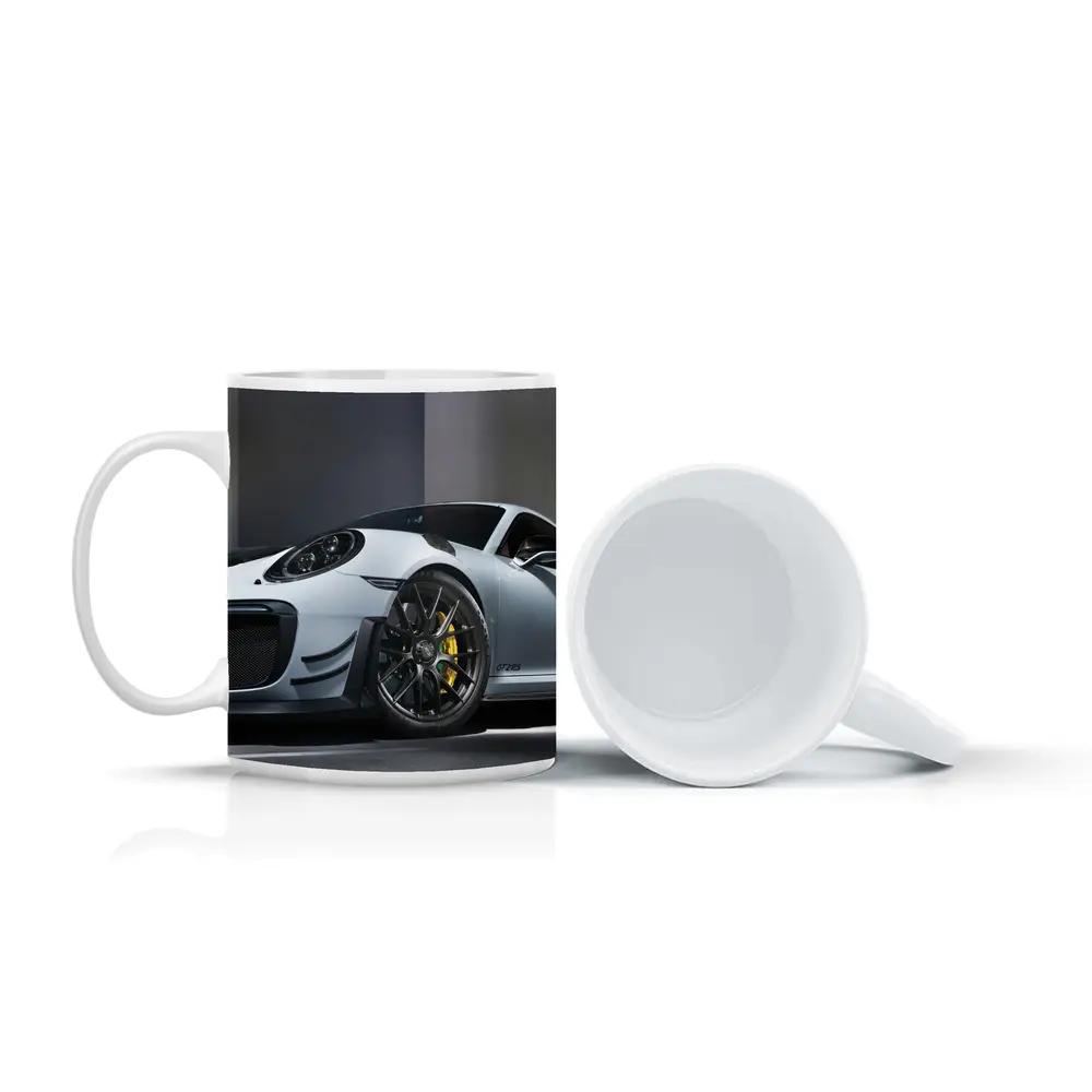 Porsche 911 GT2 RS Silver Garage – Mugs
