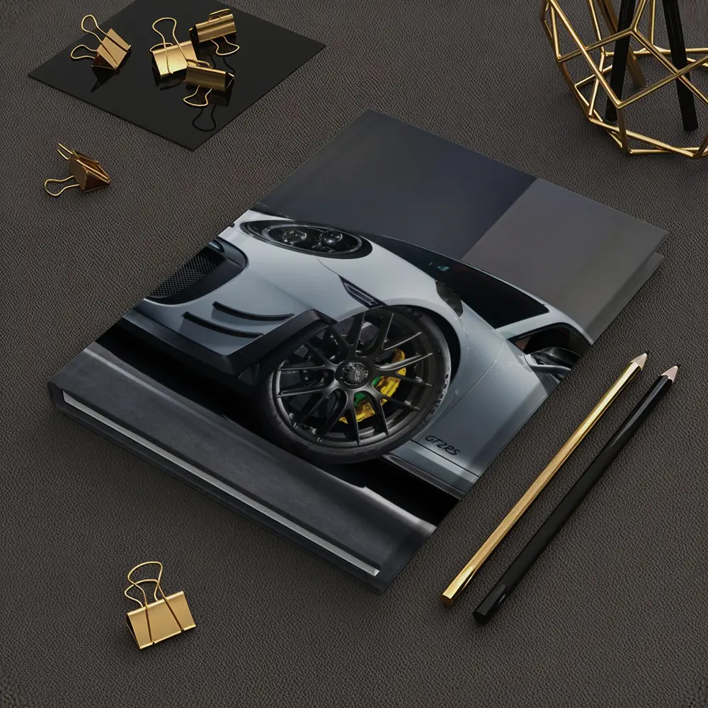 Porsche 911 GT2 RS Silver Garage – Notebooks