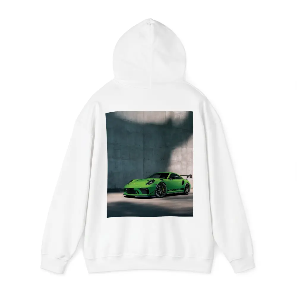 Porsche 911 GT3 RS Green Concrete Wall – Hoodies