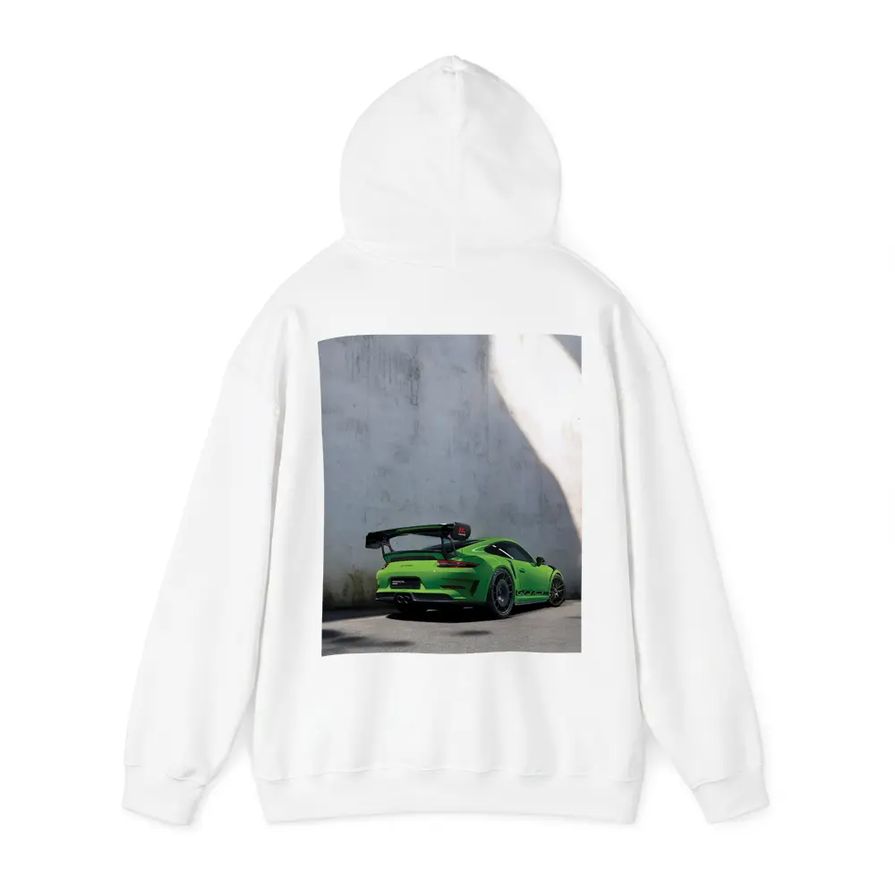 Porsche 911 GT3 RS Green Concrete Wall – Hoodies