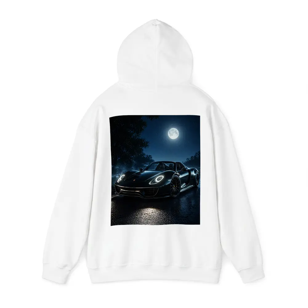 Porsche 918 Spyder Black Night Moon – Hoodies
