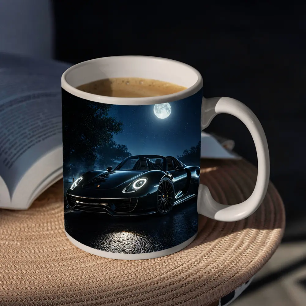 Porsche 918 Spyder Black Night Moon – Mugs