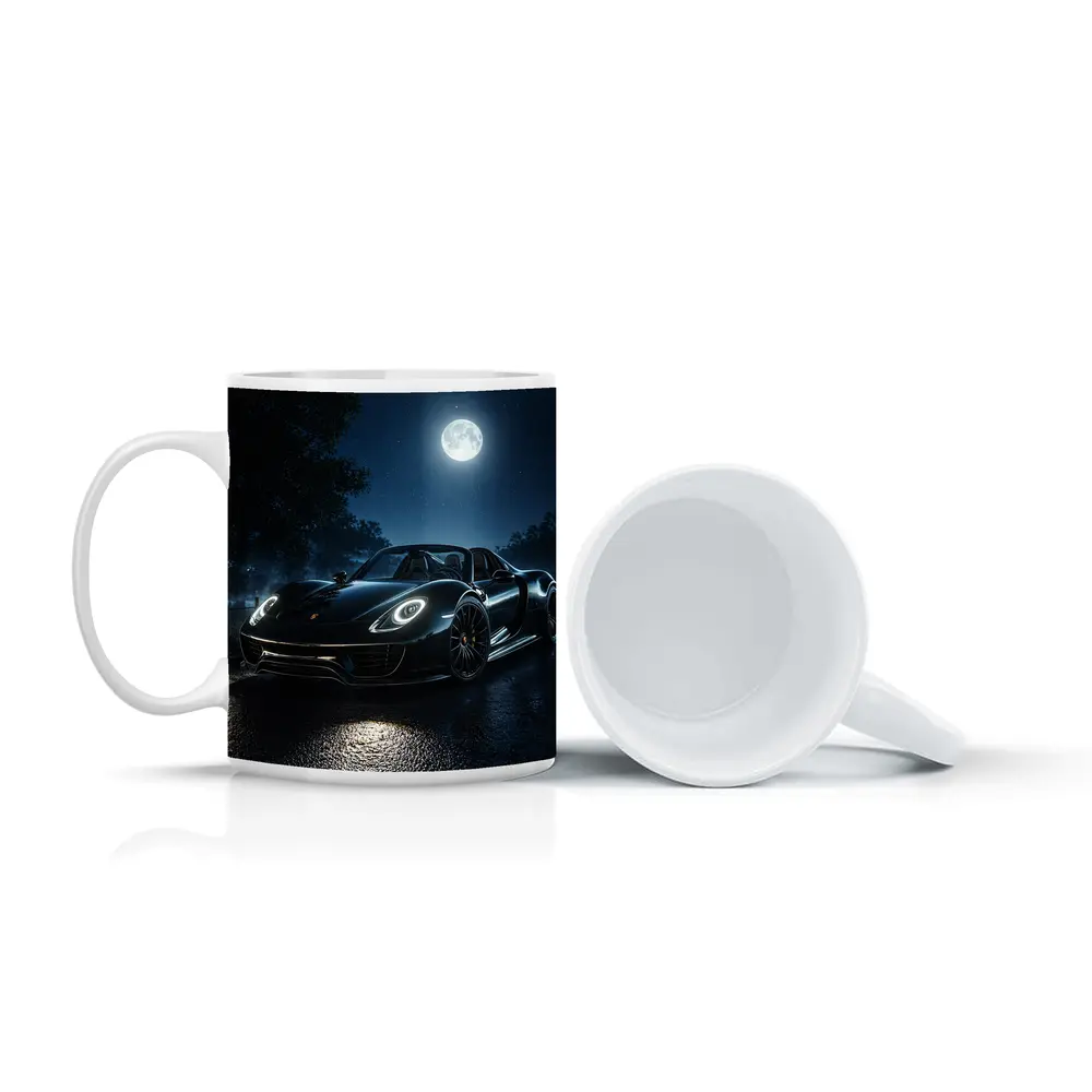Porsche 918 Spyder Black Night Moon – Mugs