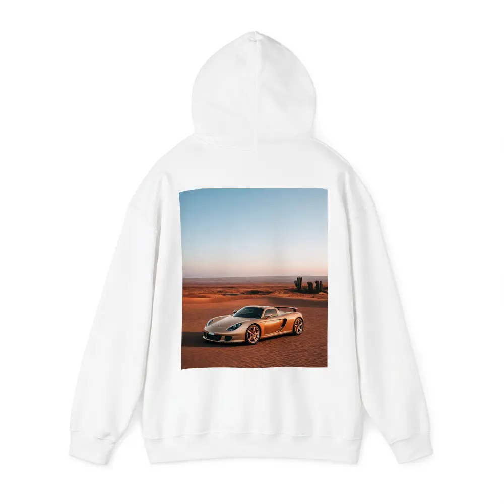Porsche Carrera GT Desert Dunes Golden Hour – Hoodies