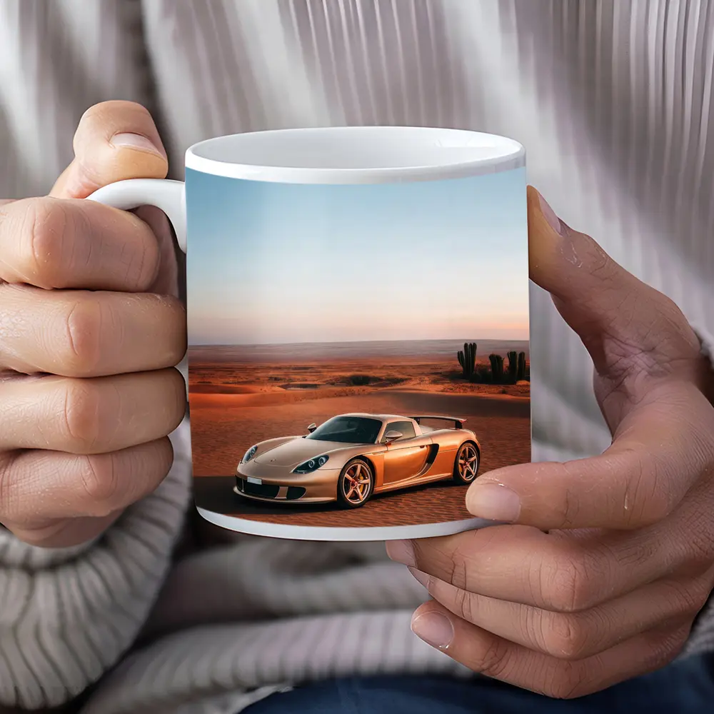 Porsche Carrera GT Desert Dunes Golden Hour – Mugs