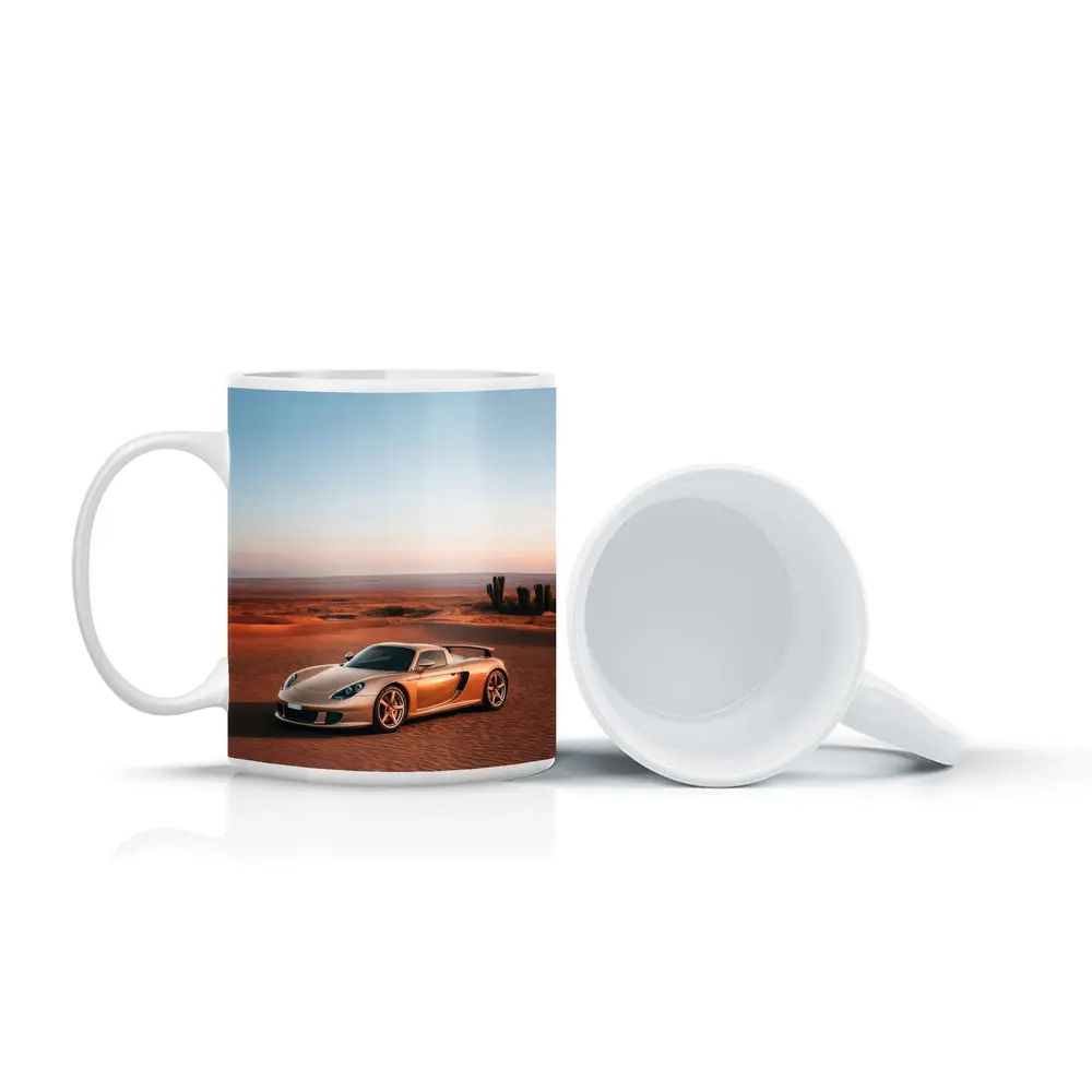 Porsche Carrera GT Desert Dunes Golden Hour – Mugs