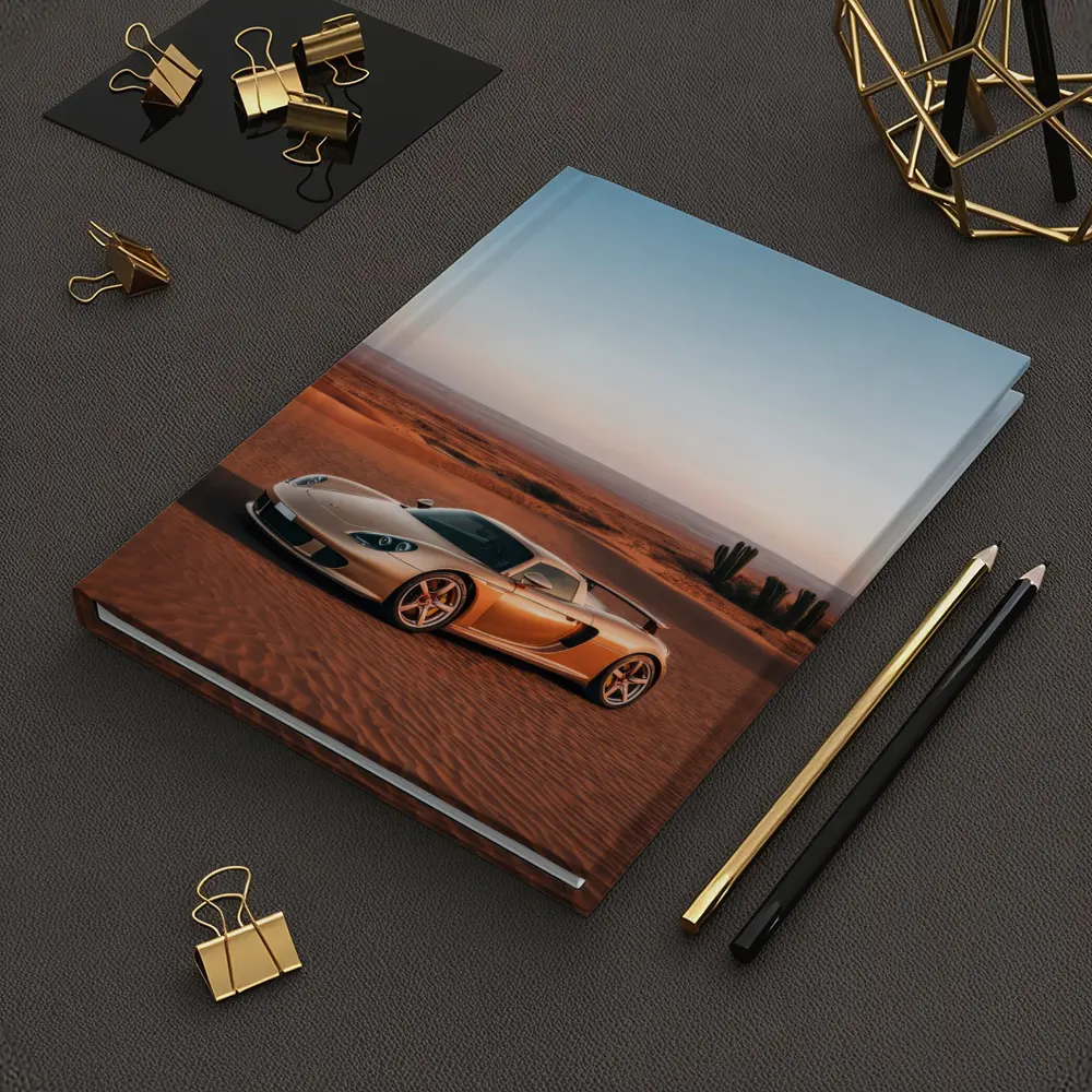 Porsche Carrera GT Desert Dunes Golden Hour – Notebooks
