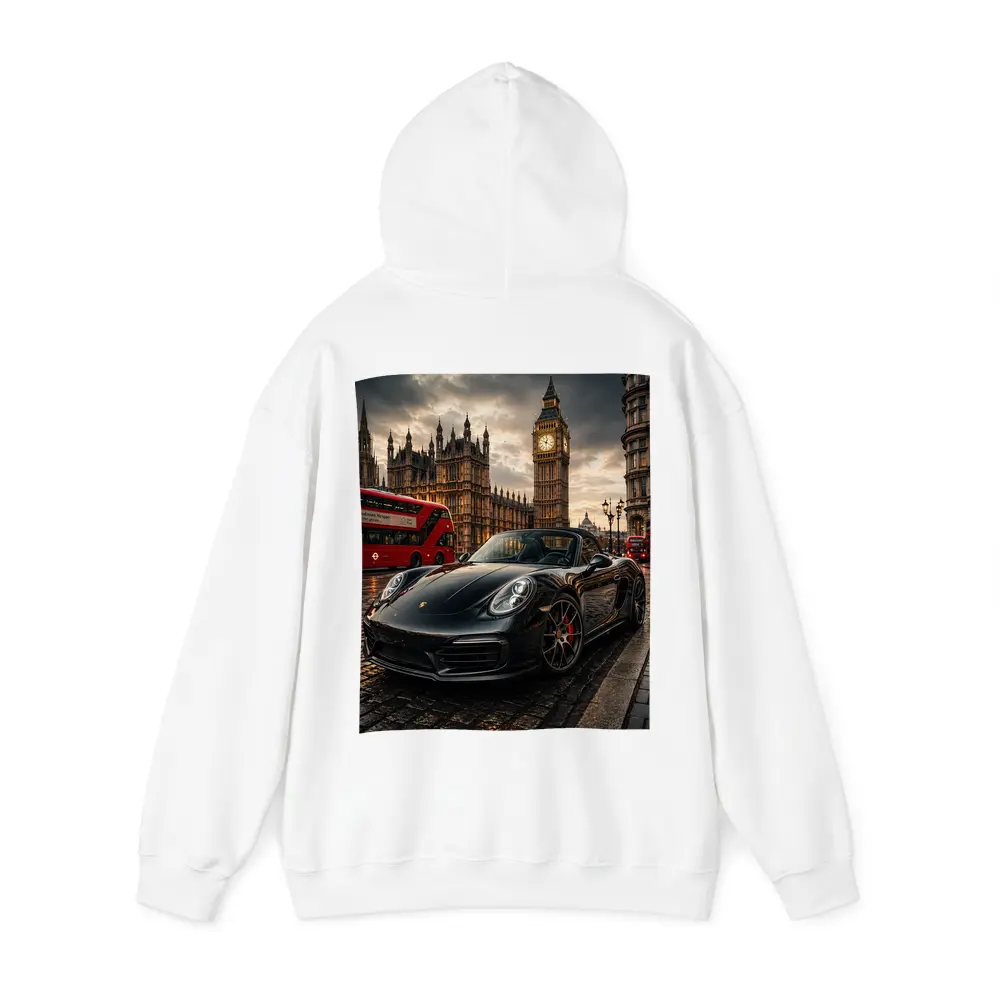 Porsche Boxster Black Big Ben London – Hoodies