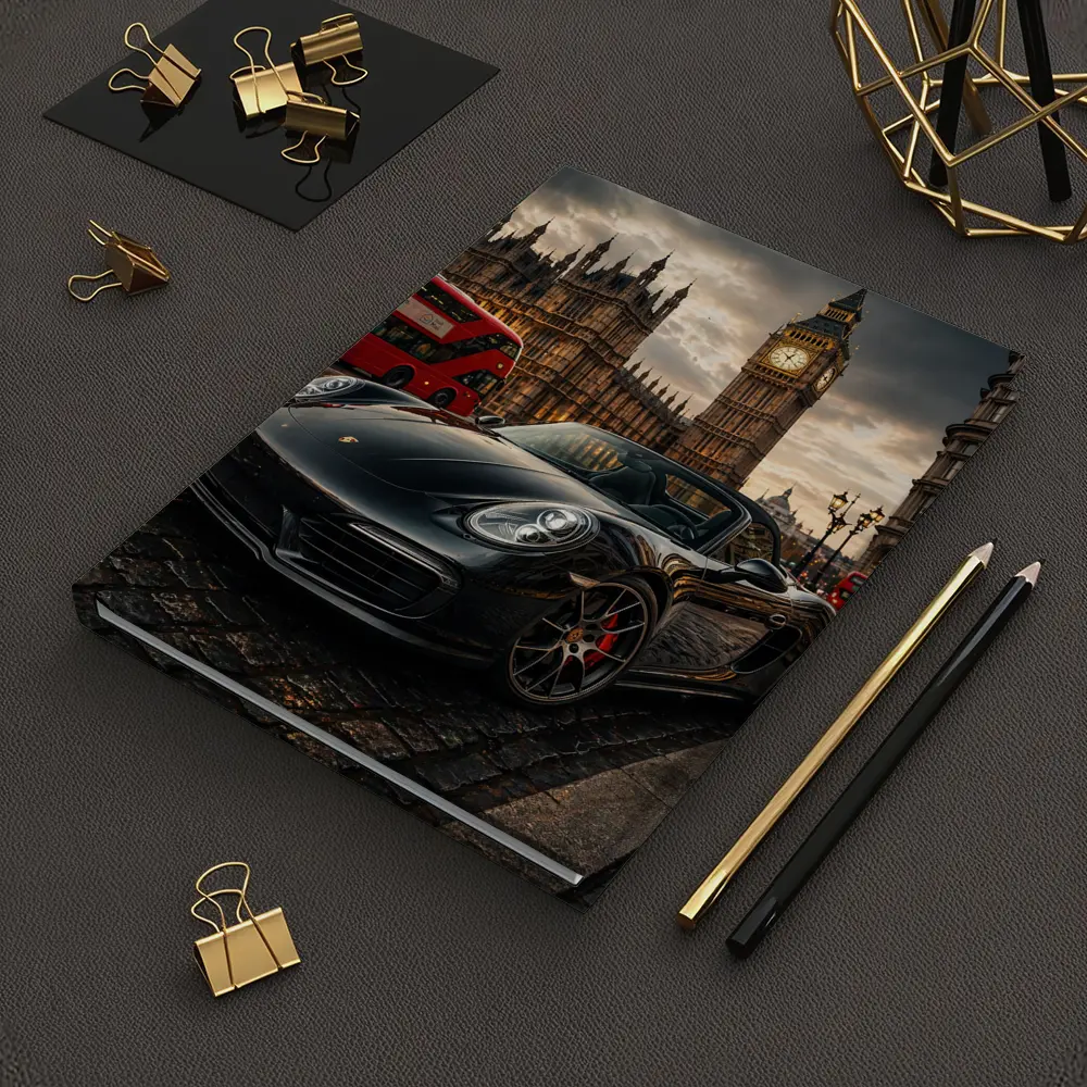Porsche Boxster Black Big Ben London – Notebooks