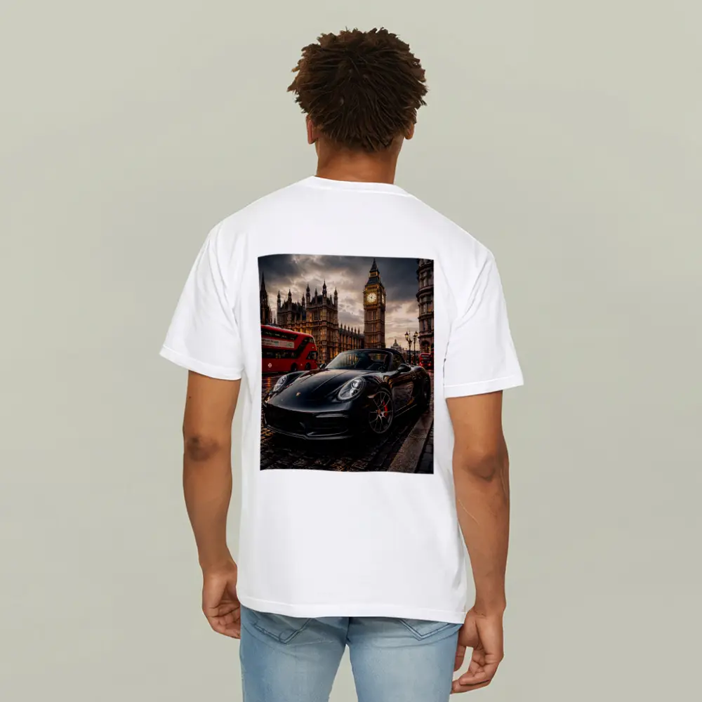Porsche Boxster Black Big Ben London – T-Shirts