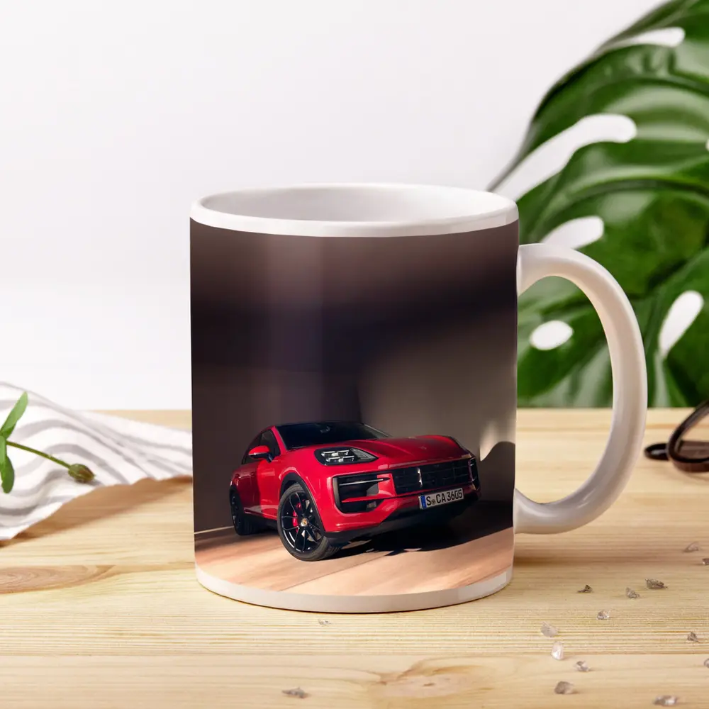 Porsche Macan GTS Red Indoor Garage – Mugs