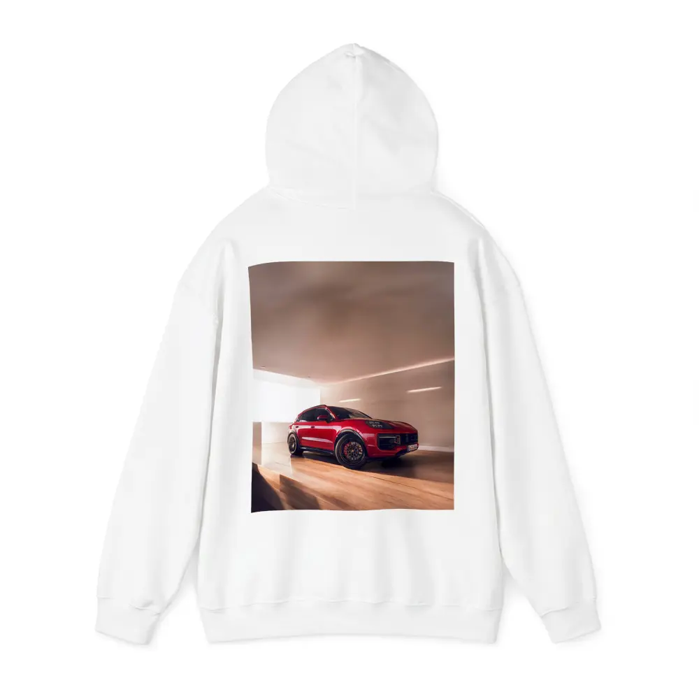 Porsche Cayenne GTS Red Indoor Garage – Hoodies