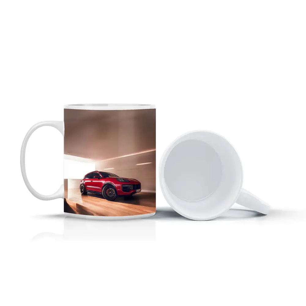 Porsche Cayenne GTS Red Indoor Garage – Mugs