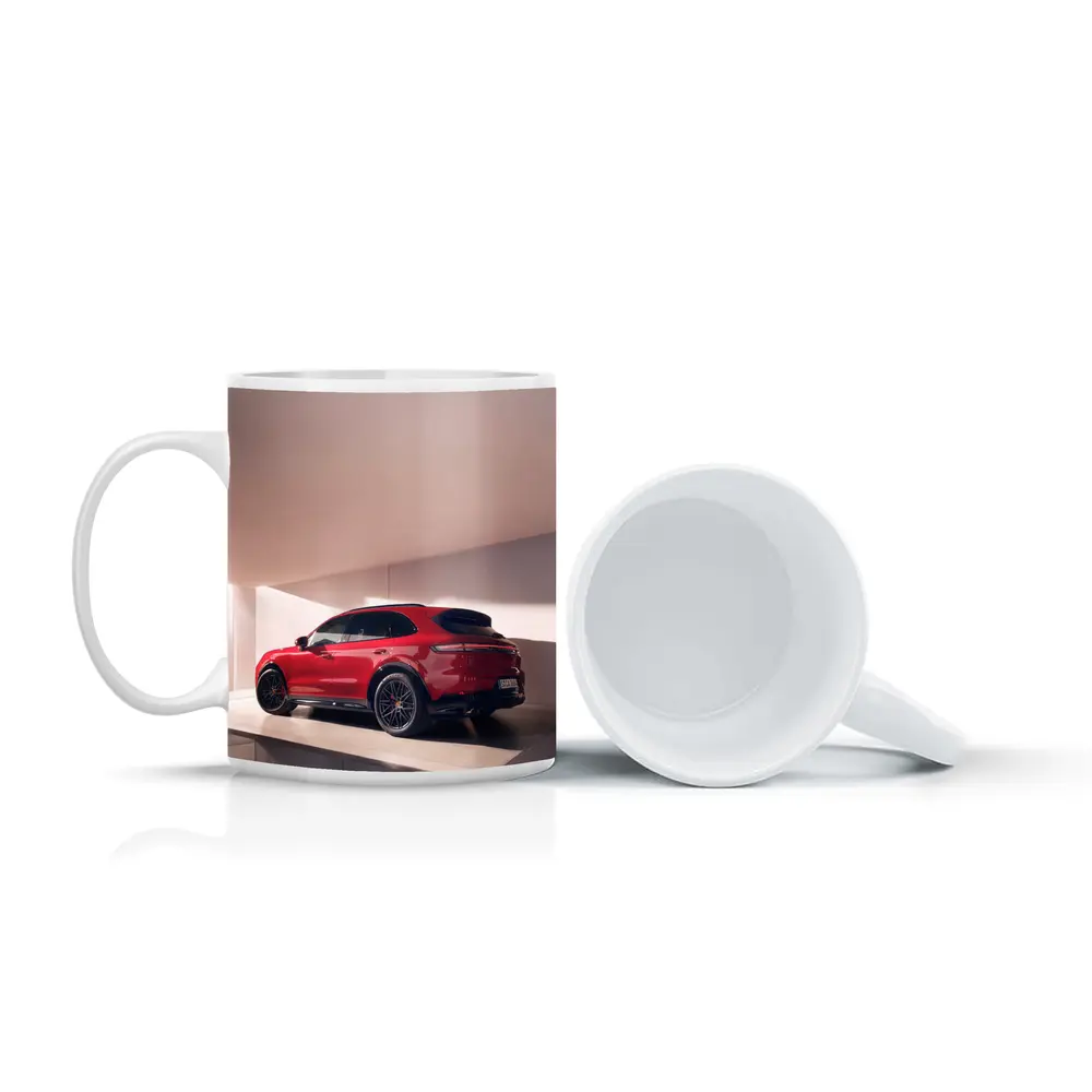 Porsche Cayenne GTS Red Indoor Garage – Mugs
