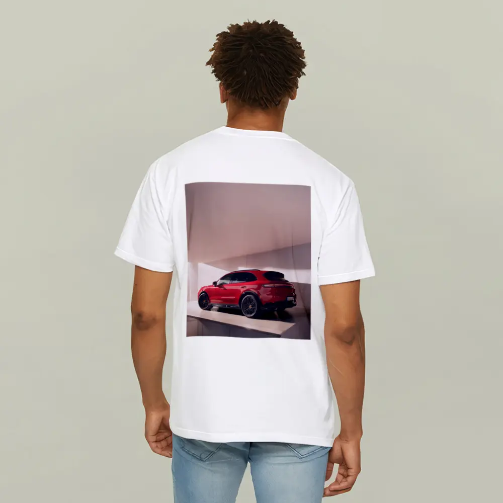 Porsche Cayenne GTS Red Indoor Garage – T-Shirts