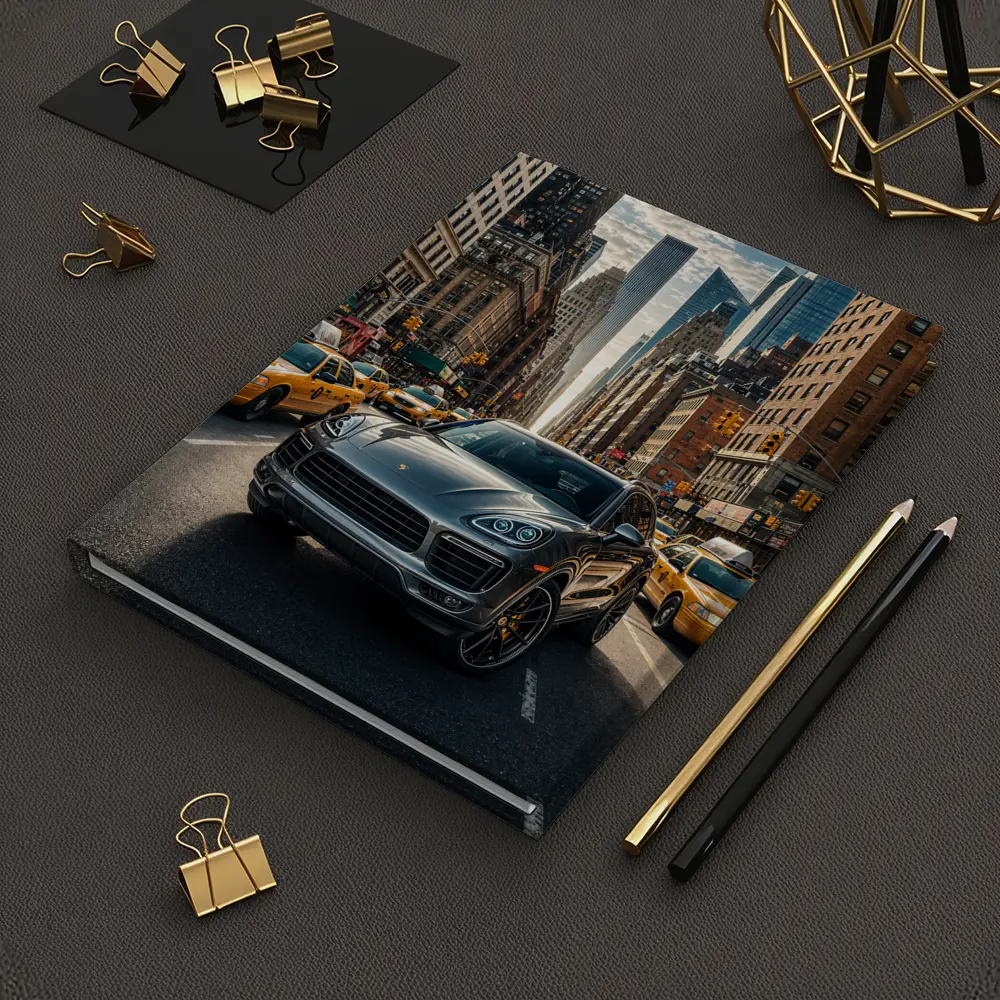 Porsche Cayenne Cruising New York City Streets – Notebooks
