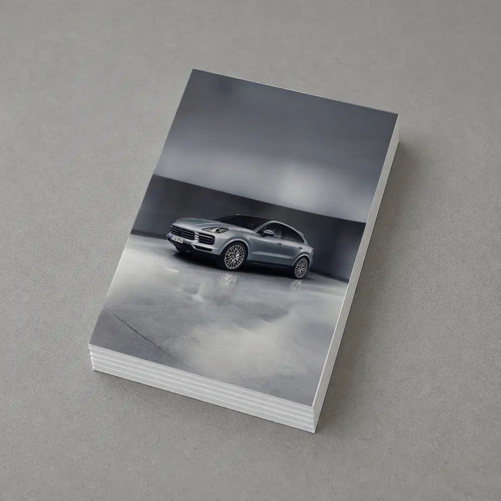 Porsche Cayenne S Coupe Studio Gray – Postcards