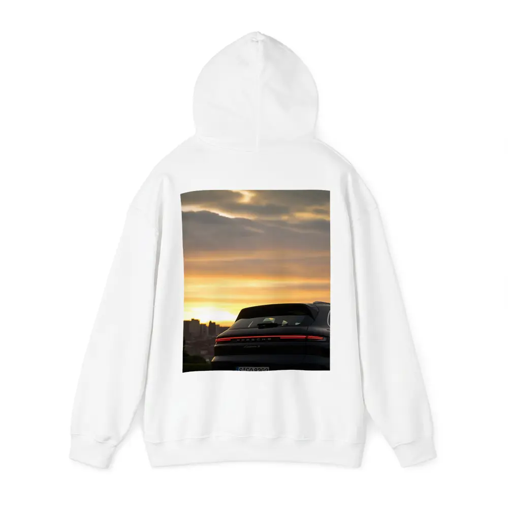 Porsche Cayenne S City Sunset Sky – Hoodies