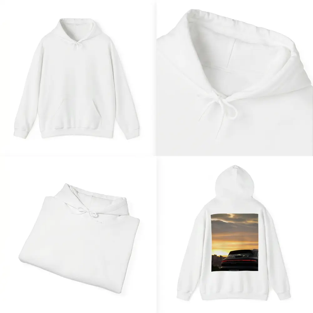 Porsche Cayenne S City Sunset Sky – Hoodies