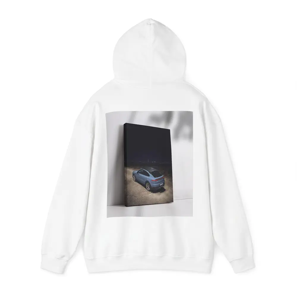 Porsche Cayenne Blue Night City Lights – Hoodies