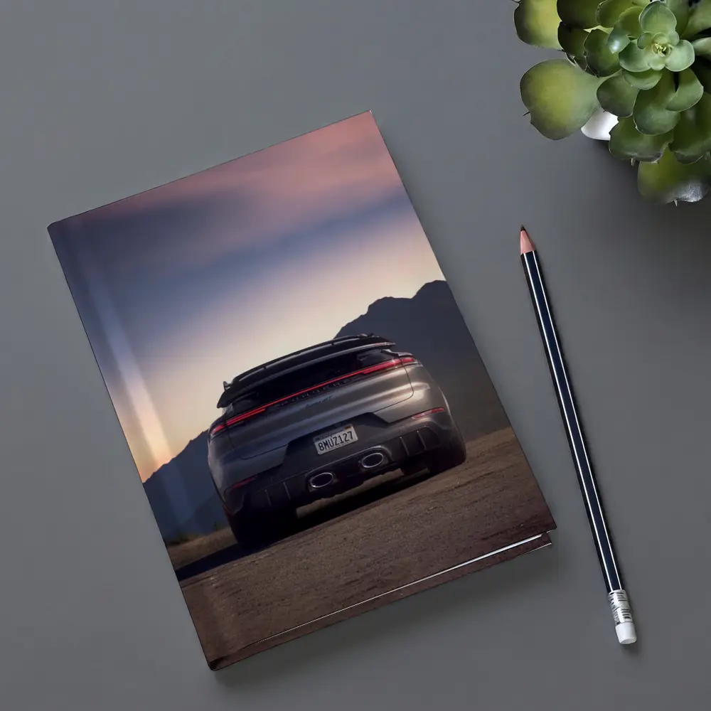 Porsche Cayenne Turbo GT Mountain Sunset Rear – Notebooks