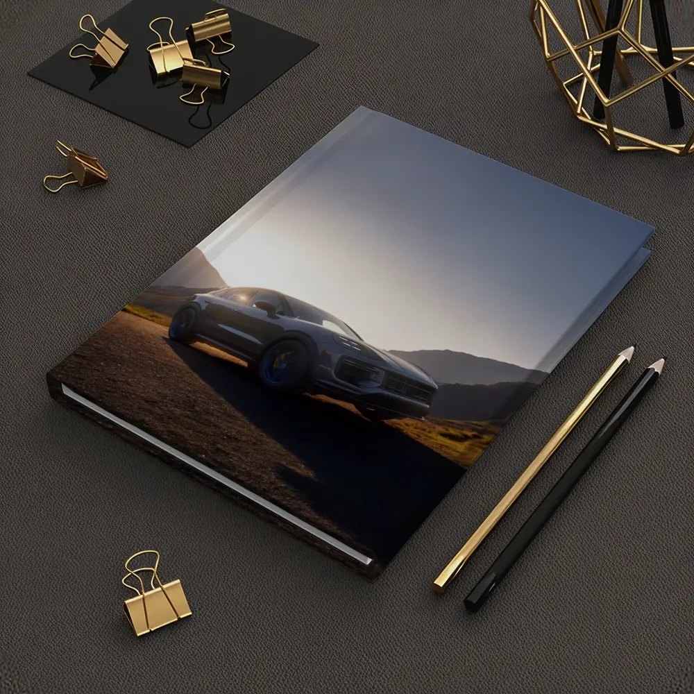 Porsche Cayenne Mountain Road Sunset Drive – Notebooks