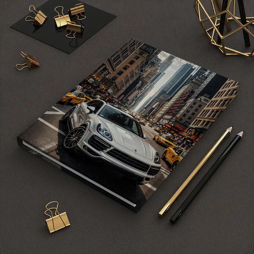 Porsche Cayenne Cruising New York City Streets – Notebooks