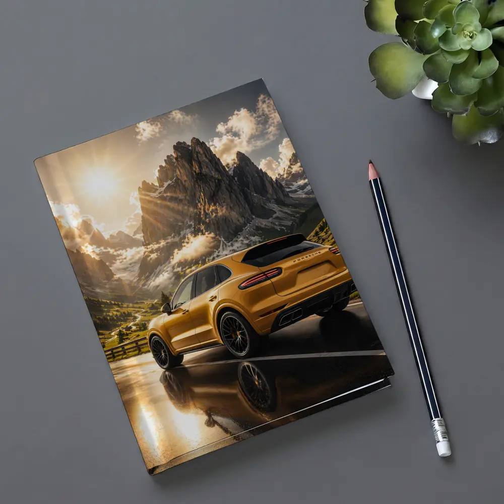 Porsche Cayenne Gold Mountain Road Drive – Notebooks