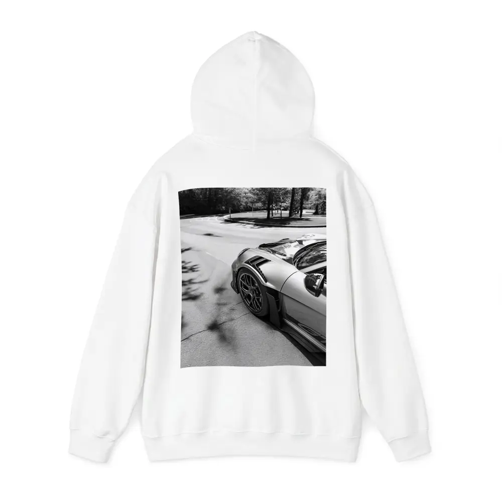 Porsche GT3 RS Black White Street – Hoodies