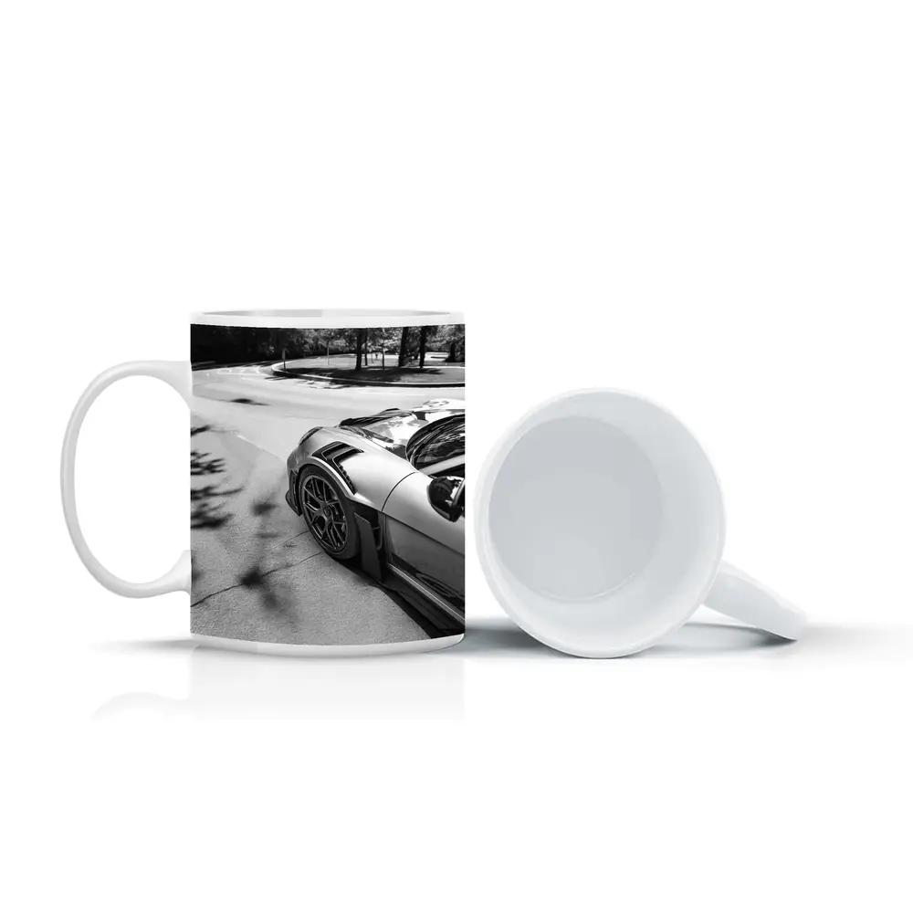 Porsche GT3 RS Black White Street – Mugs