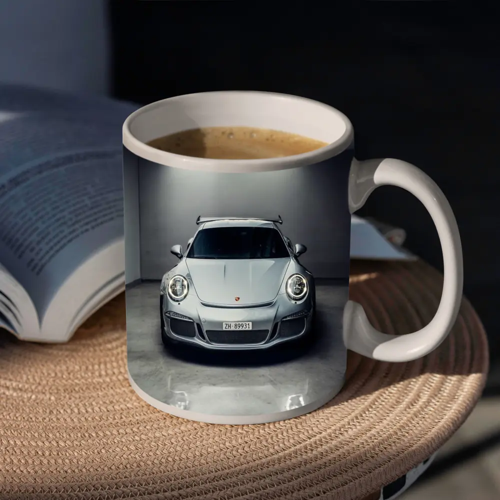 Porsche 911 GT3 RS Silver Garage – Mugs
